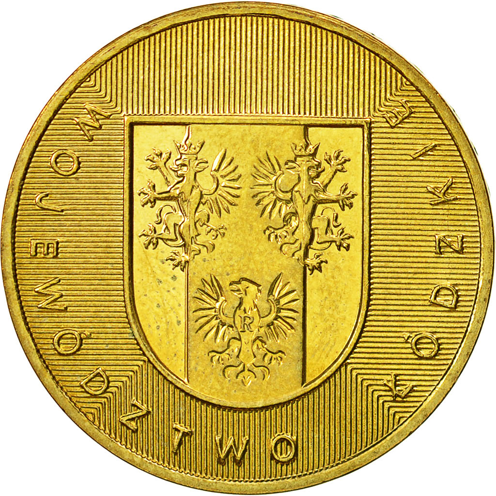 Moneta, Polonia, 2 Zlote, 2004, Warsaw, SPL-, Ottone, KM:487