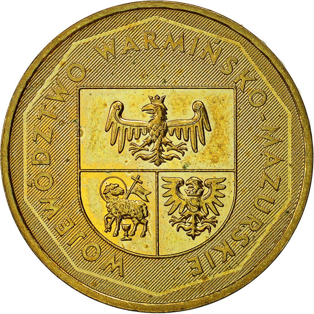 Moneta, Polonia, 2 Zlote, 2005, Warsaw, SPL, Ottone, KM:614