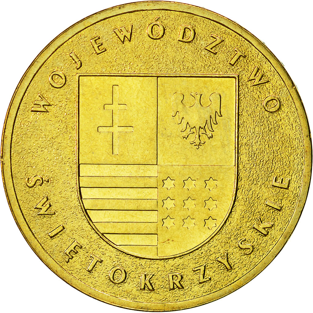 Coin, Poland, 2 Zlote, 2005, Warsaw, MS(63), Brass, KM:560
