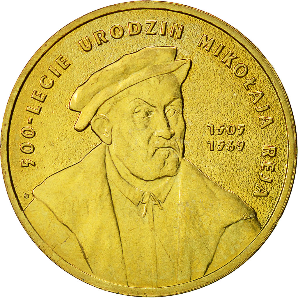 Moneta, Polonia, 2 Zlote, 2005, Warsaw, SPL, Ottone, KM:608