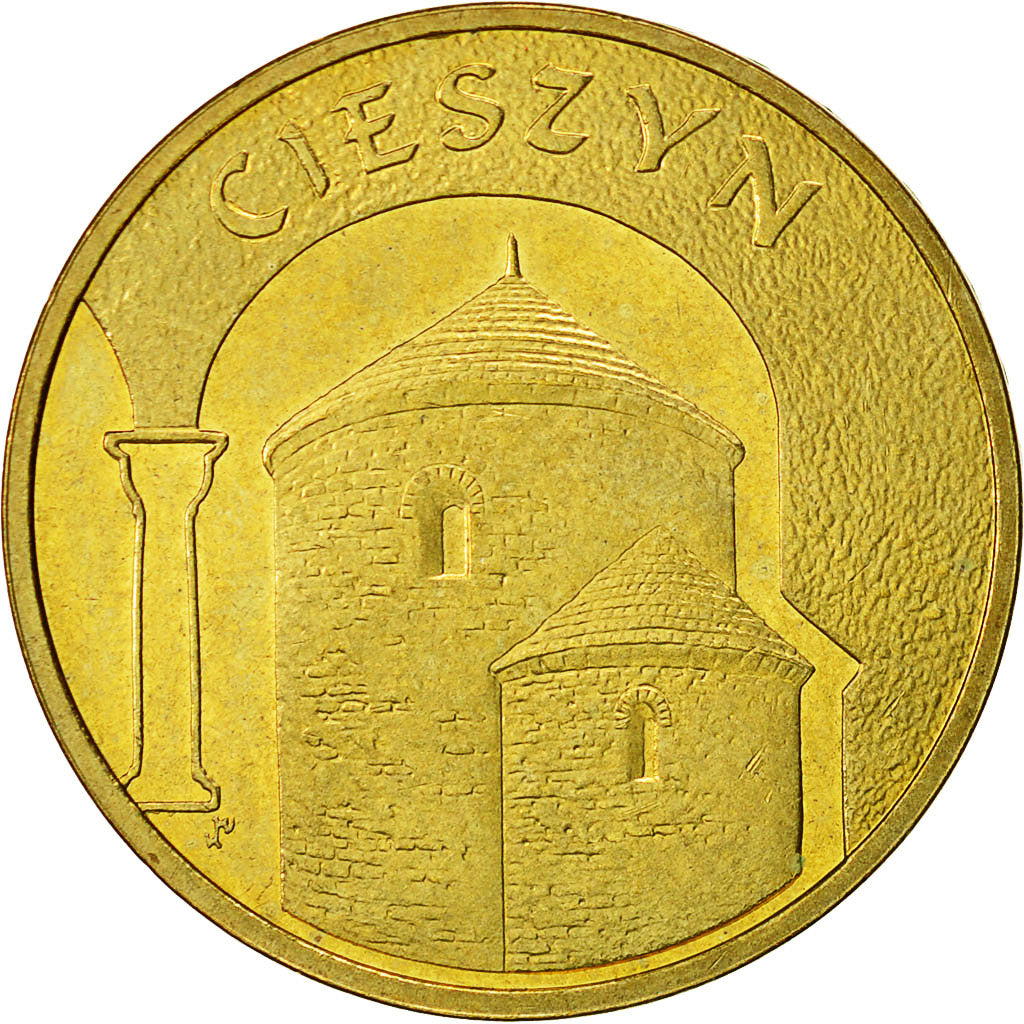 Coin, Poland, 2 Zlote, 2005, Warsaw, MS(63), Brass, KM:753