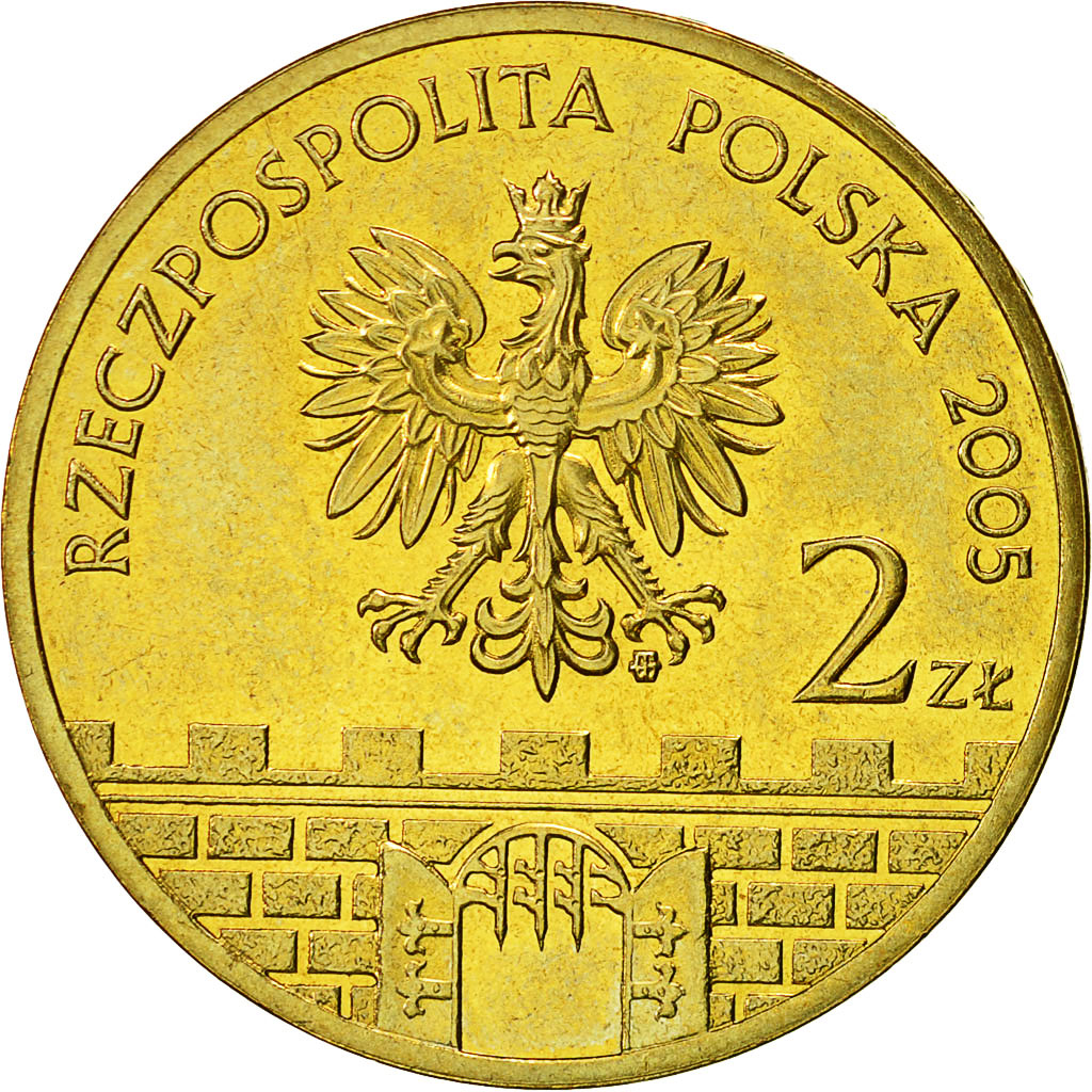 Munten, Polen, 2 Zlote, 2005, Warsaw, UNC-, Tin, KM:529