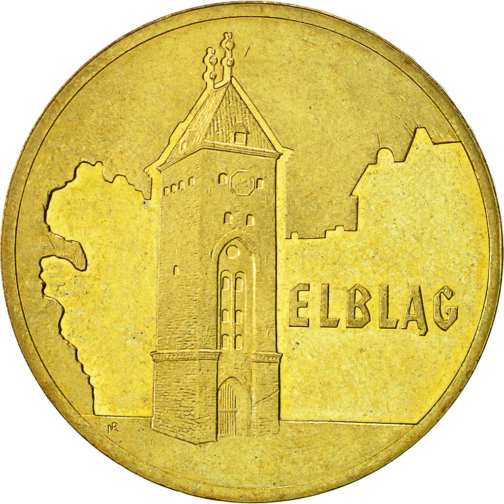 Coin, Poland, 2 Zlote, 2006, Warsaw, MS(63), Brass, KM:546