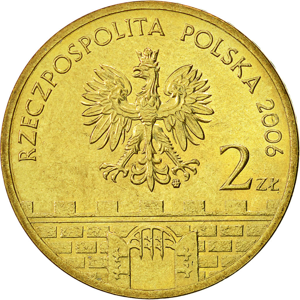 Munten, Polen, 2 Zlote, 2006, Warsaw, UNC-, Tin, KM:566