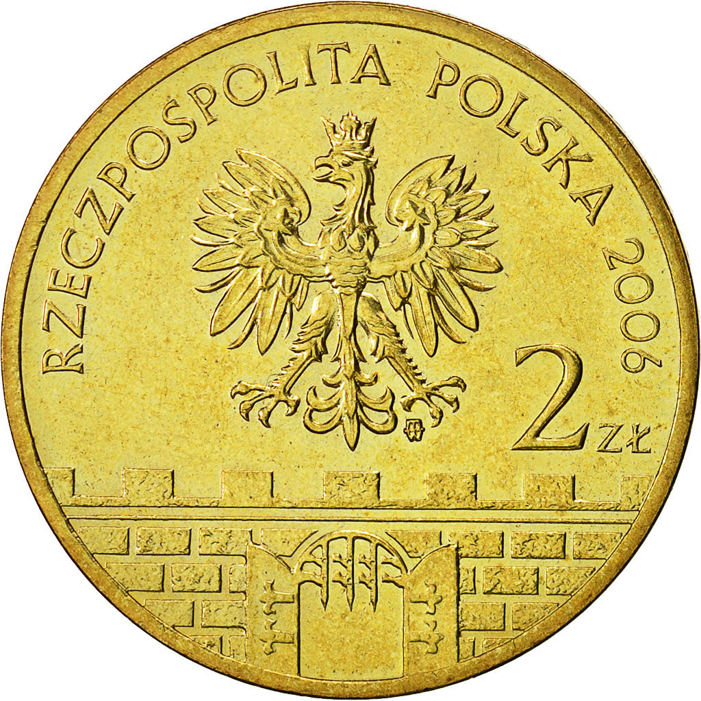Munten, Polen, 2 Zlote, 2006, Warsaw, UNC-, Tin, KM:569