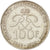 Coin, Monaco, Rainier III, 100 Francs, 1989, AU(55-58), Silver, KM:164