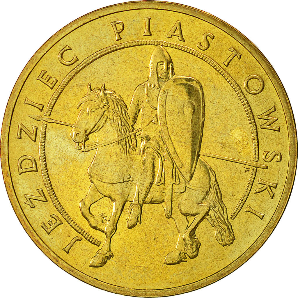 Coin, Poland, 2 Zlote, 2006, Warsaw, MS(60-62), Brass, KM:576