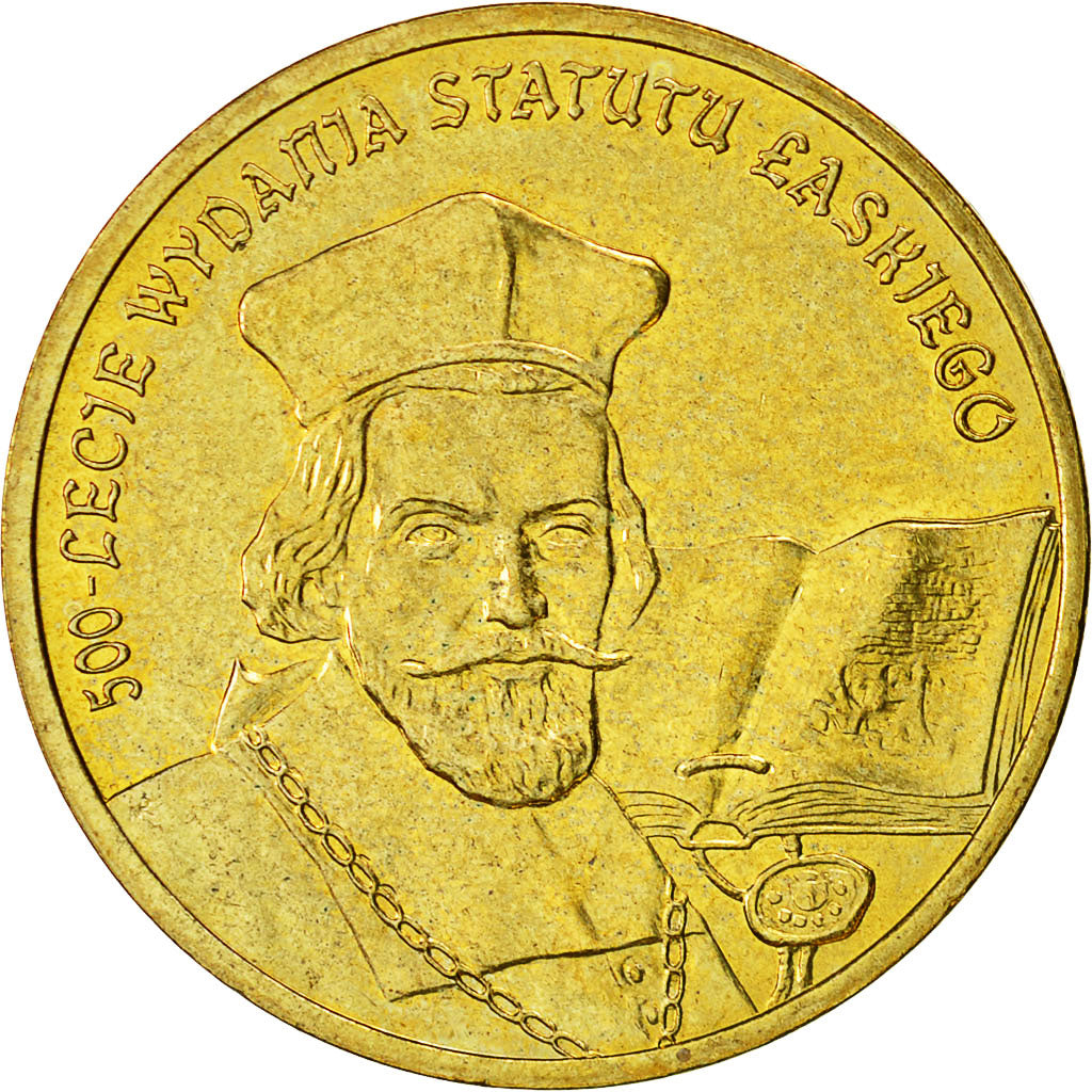 Moneda, Polonia, 2 Zlote, 2006, Warsaw, EBC+, Latón, KM:574