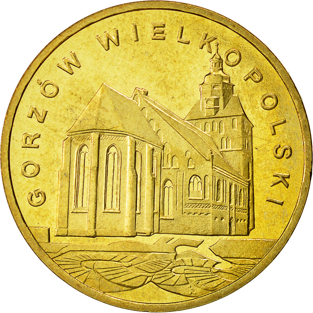 Moneda, Polonia, 2 Zlote, 2007, Warsaw, EBC+, Latón, KM:623