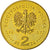 Moneda, Polonia, 2 Zlote, 2007, Warsaw, EBC+, Latón, KM:594