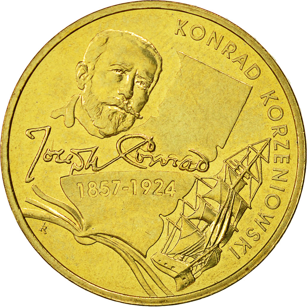 Coin, Poland, 2 Zlote, 2007, Warsaw, MS(60-62), Brass, KM:591