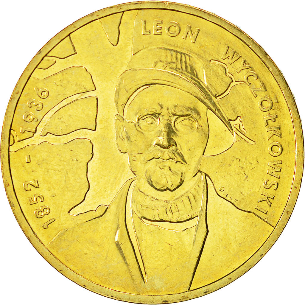 Coin, Poland, 2 Zlote, 2007, Warsaw, MS(60-62), Brass, KM:626