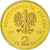 Coin, Poland, 2 Zlote, 2008, Warsaw, MS(60-62), Brass, KM:641