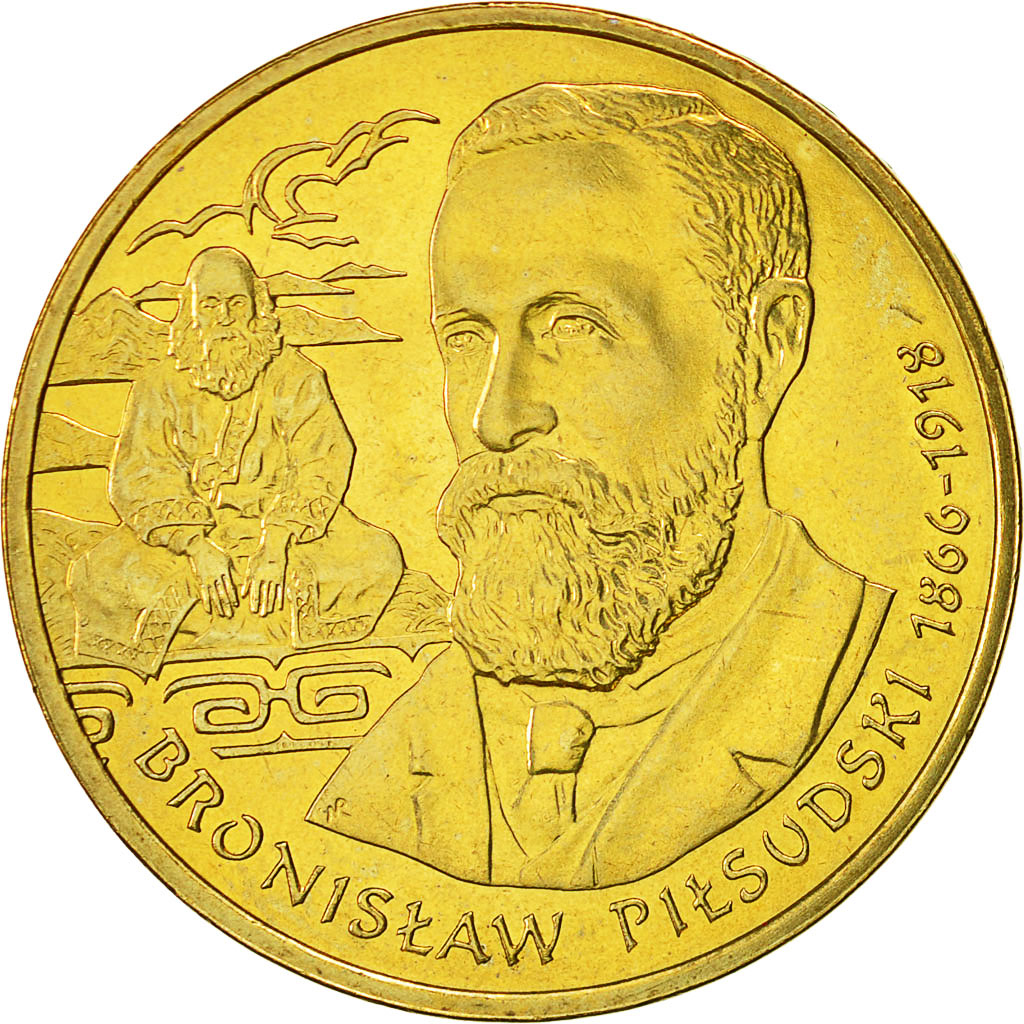 Coin, Poland, 2 Zlote, 2008, Warsaw, MS(60-62), Brass, KM:648