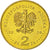 Moneda, Polonia, 2 Zlote, 2008, Warsaw, EBC+, Latón, KM:650