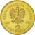 Moneda, Polonia, 2 Zlote, 2009, Warsaw, EBC+, Latón, KM:694