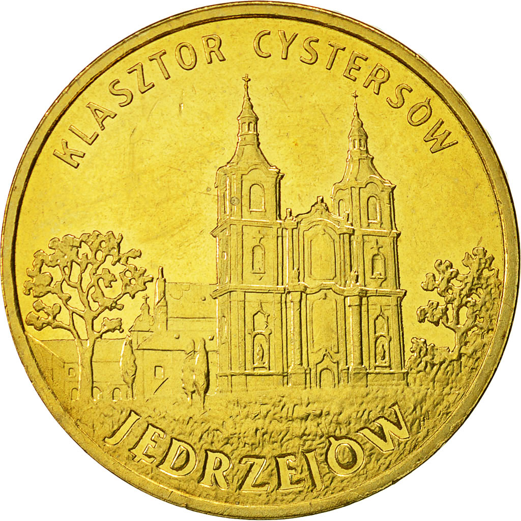 Coin, Poland, 2 Zlote, 2009, Warsaw, MS(60-62), Brass, KM:710