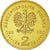 Coin, Poland, 2 Zlote, 2010, Warsaw, MS(60-62), Brass, KM:712