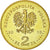 Moneda, Polonia, 2 Zlote, 2010, Warsaw, EBC+, Latón, KM:730
