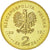 Moneda, Polonia, 2 Zlote, 2010, Warsaw, EBC+, Latón, KM:752