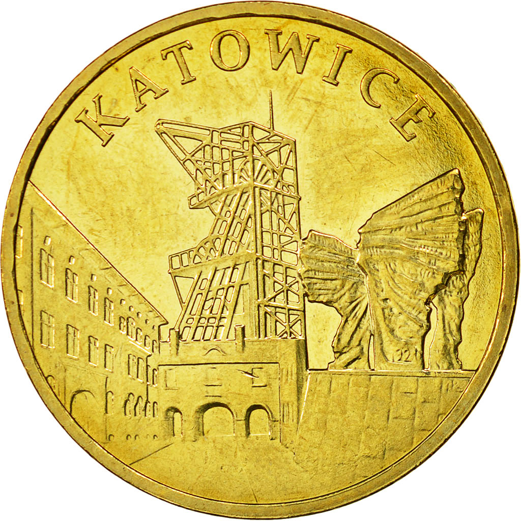 Munten, Polen, 2 Zlote, 2010, Warsaw, PR+, Tin, KM:761