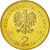 Moneda, Polonia, 2 Zlote, 2010, Warsaw, EBC+, Latón, KM:761