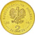 Coin, Poland, 2 Zlote, 2010, Warsaw, MS(60-62), Brass, KM:759