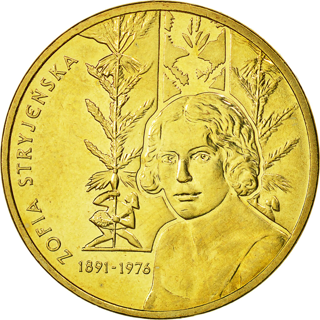 Coin, Poland, 2 Zlote, 2011, Warsaw, MS(60-62), Brass, KM:764