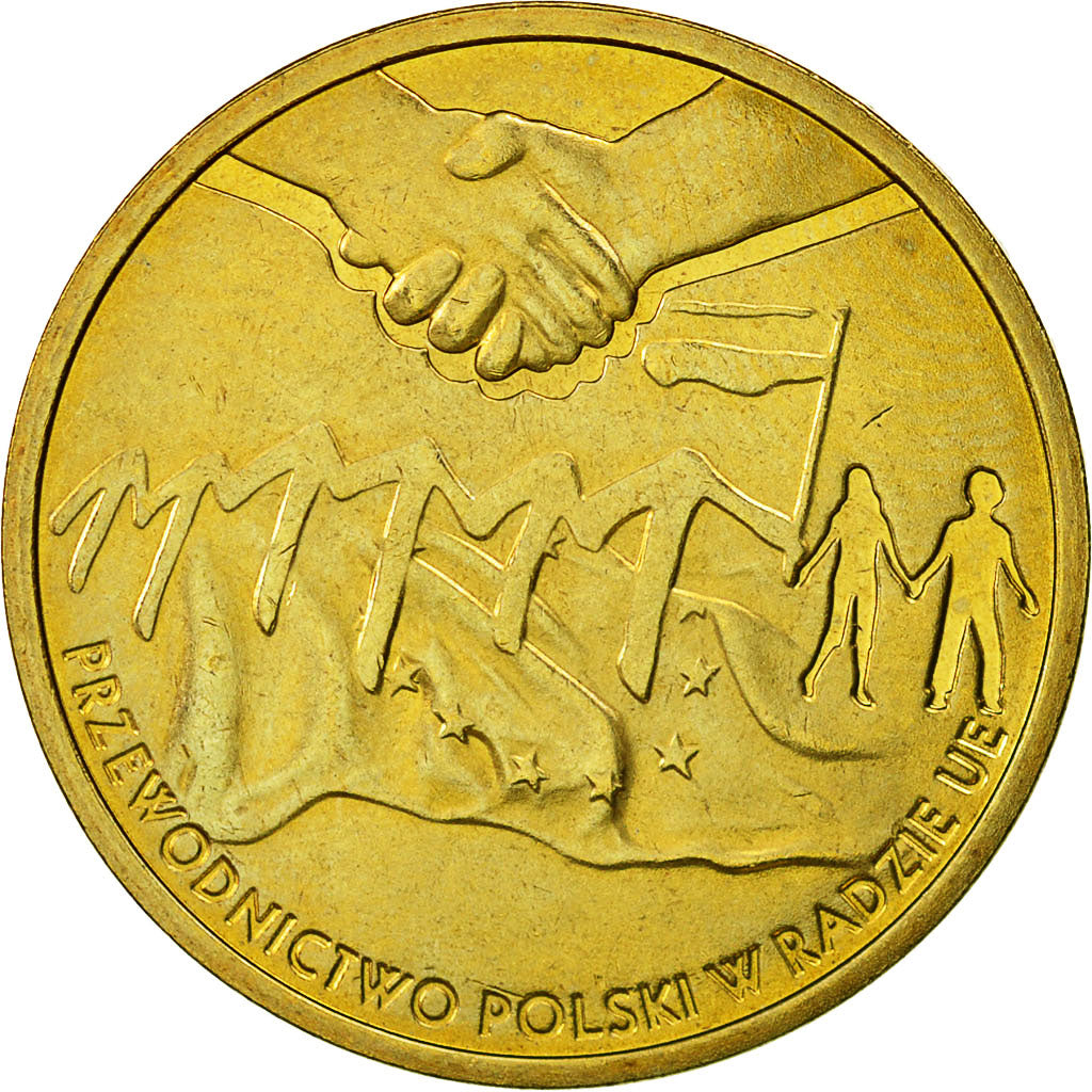 Coin, Poland, 2 Zlote, 2011, Warsaw, MS(60-62), Brass, KM:777