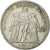 Monnaie, France, Hercule, 5 Francs, 1875, Bordeaux, TTB, Argent, KM:820.2