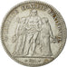 Monnaie, France, Hercule, 5 Francs, 1875, Bordeaux, TTB, Argent, KM:820.2
