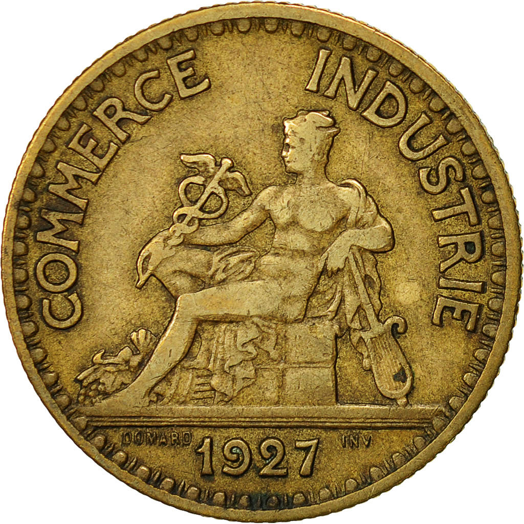 Moneta, Francia, Chambre de commerce, 2 Francs, 1927, Paris, BB
