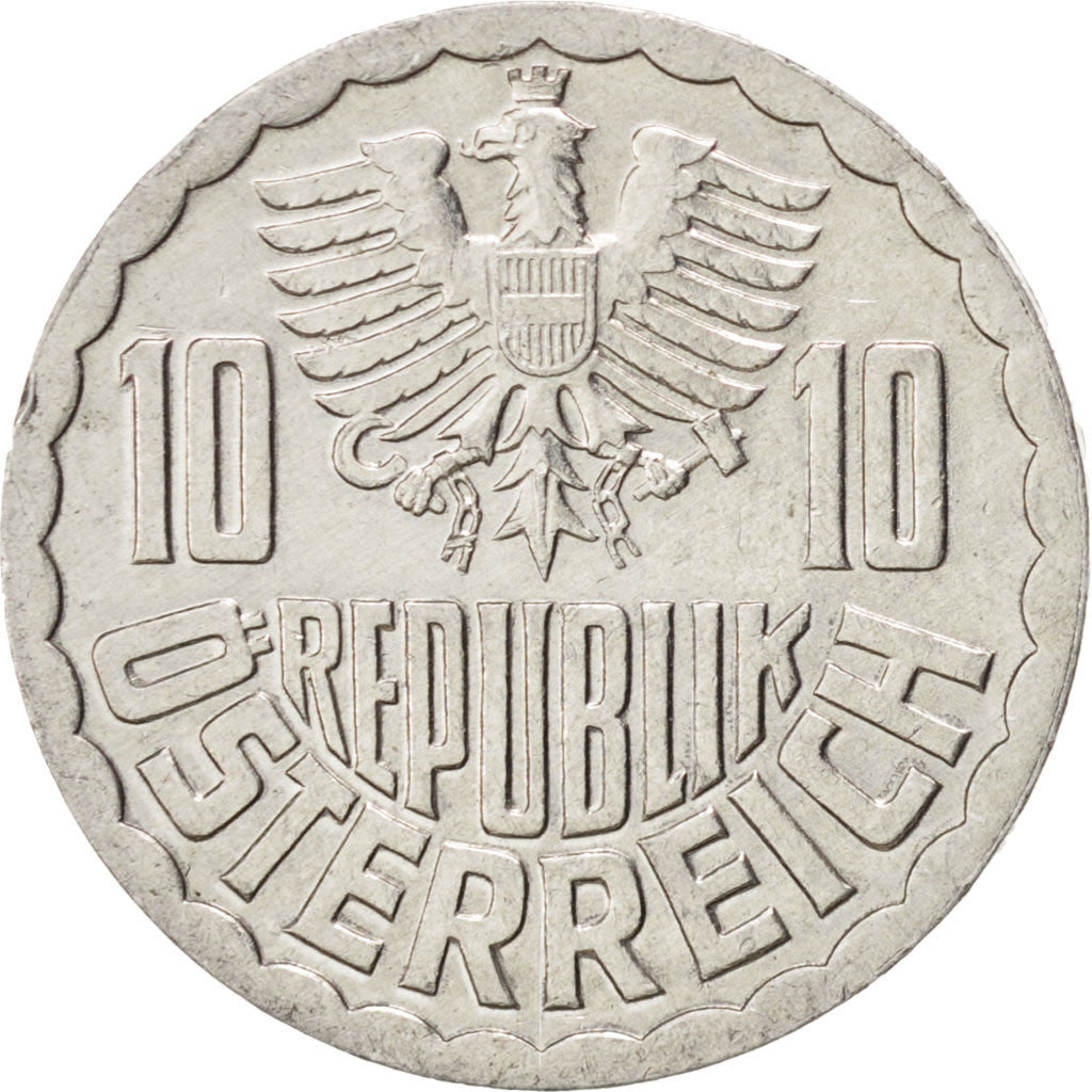 Monnaie, Autriche, 10 Groschen, 1988, SUP, Aluminium, KM:2878