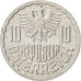 Coin, Austria, 10 Groschen, 1988, AU(55-58), Aluminum, KM:2878