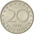 Moneta, Bulgaria, 20 Stotinki, 1999, MS(63), Miedź-Nikiel-Cynk, KM:241