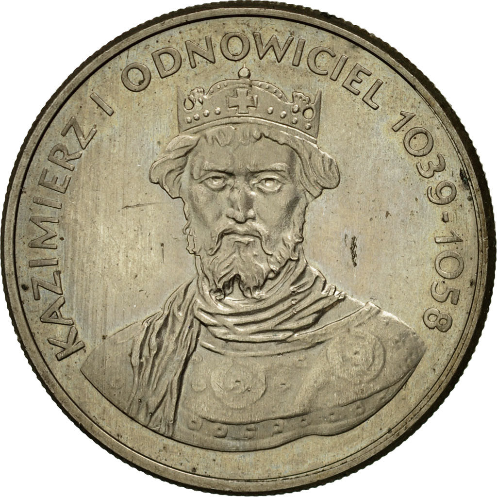 Coin, Poland, 50 Zlotych, 1980, Warsaw, AU(55-58), Copper-nickel, KM:117