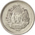 Moneta, Romania, 5 Bani, 1966, BB+, Acciaio ricoperto in nichel, KM:92