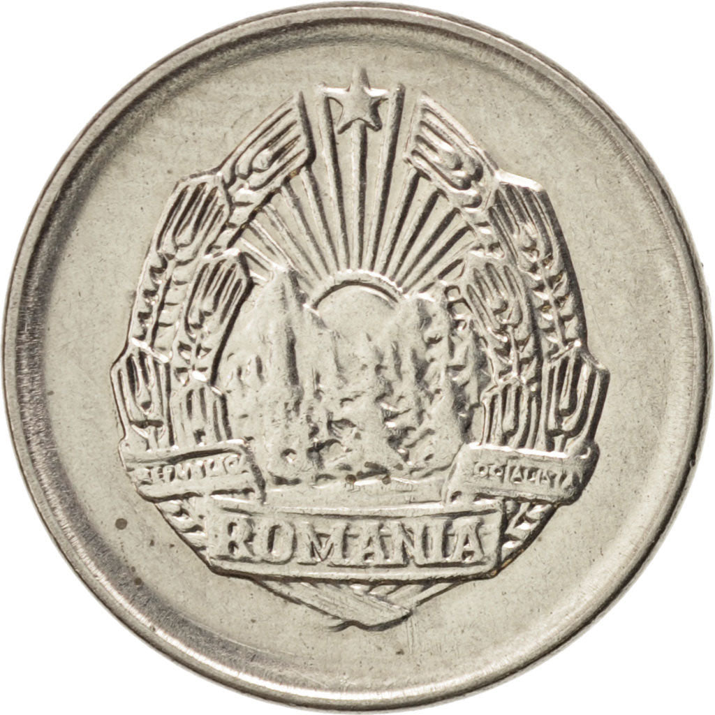Monnaie, Roumanie, 5 Bani, 1966, TTB+, Nickel Clad Steel, KM:92