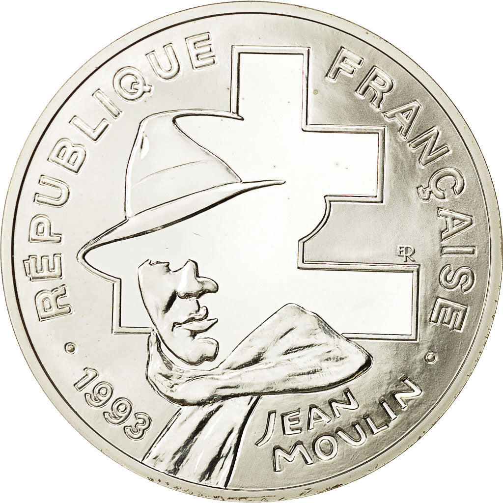 Münze, Frankreich, 100 Francs, 1993, STGL, Silber, KM:1023, Gadoury:C39