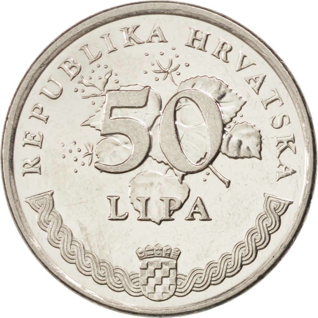 Monnaie, Croatie, 50 Lipa, 2003, SPL, Nickel plated steel, KM:8