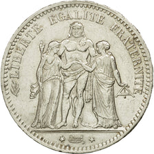 France, 5 Francs, Hercule, 1878, Bordeaux, Silver, AU(55-58), Gadoury:745a