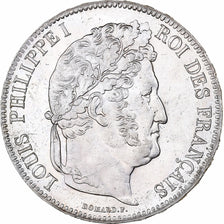 Francia, Louis-Philippe I, 5 Francs, 1835, Lille, Argento, SPL, Gadoury:678