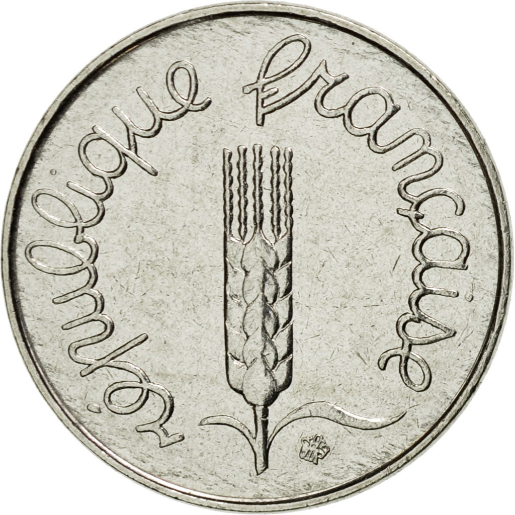 Munten, Frankrijk, Épi, Centime, 1989, Paris, UNC-, Stainless Steel, KM:928
