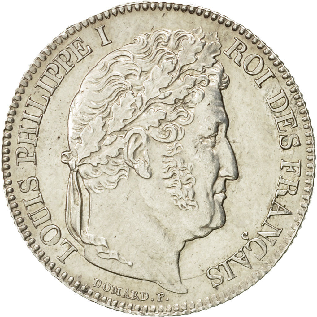 France, Louis-Philippe Ier, 1 Franc, 1844, Lille, Argent, SUP, Gadoury:453