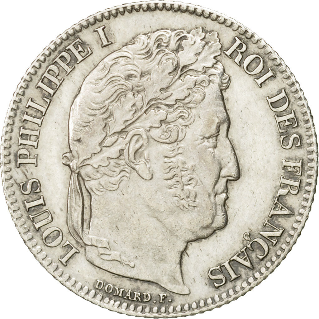 Francja, Louis-Philippe I, Franc, 1834, Lille, Srebro, AU(55-58), Gadoury:453