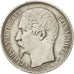 França, Louis-Napoléon Bonaparte, 1 Franc, 1852, Paris, Prata, AU(55-58)