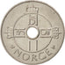 Munten, Noorwegen, Harald V, Krone, 1998, ZF+, Copper-nickel, KM:462