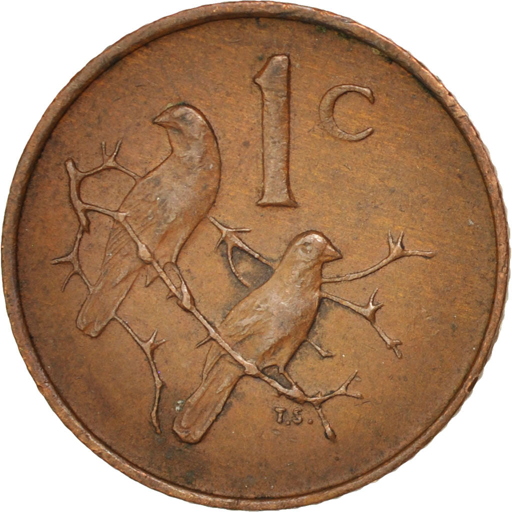 Monnaie, Afrique du Sud, Cent, 1967, TTB, Bronze, KM:65.2