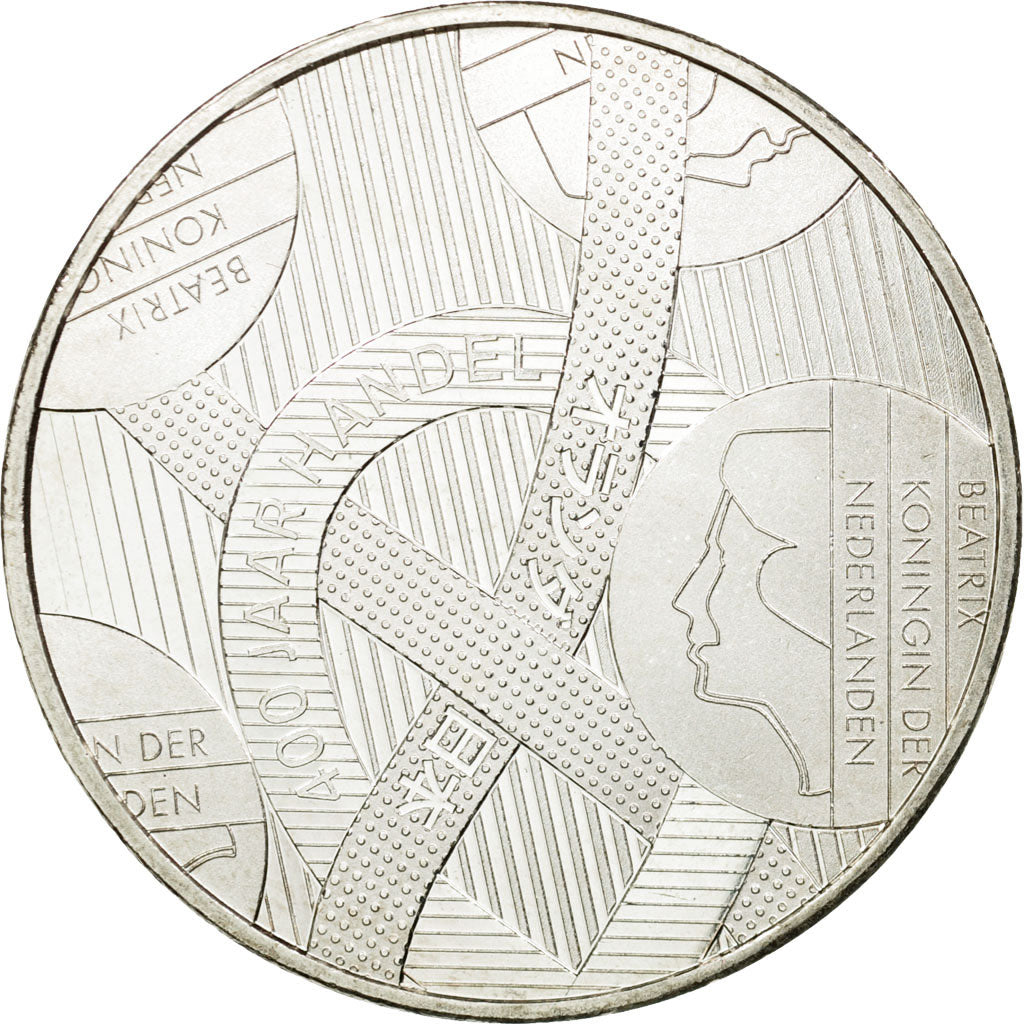 Netherlands, 5 Euro, 2009, MS(63), Silver Plated Copper, KM:287a