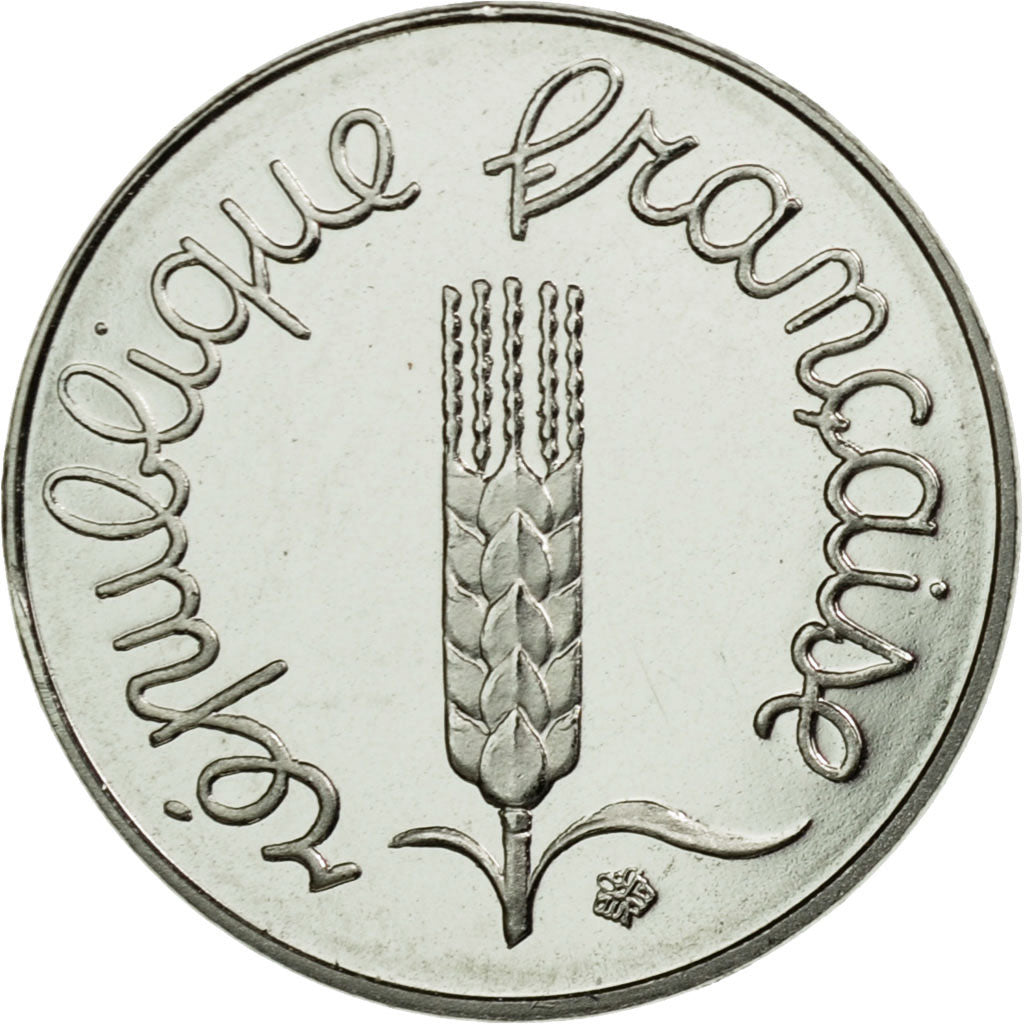 Moneta, Francia, Centime, 1991,FDC, Acciaio inossidabile, Quality BE,Gadoury:91b